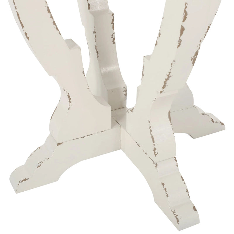 Table d'appoint ronde Purdin French Country par Christopher Knight Home