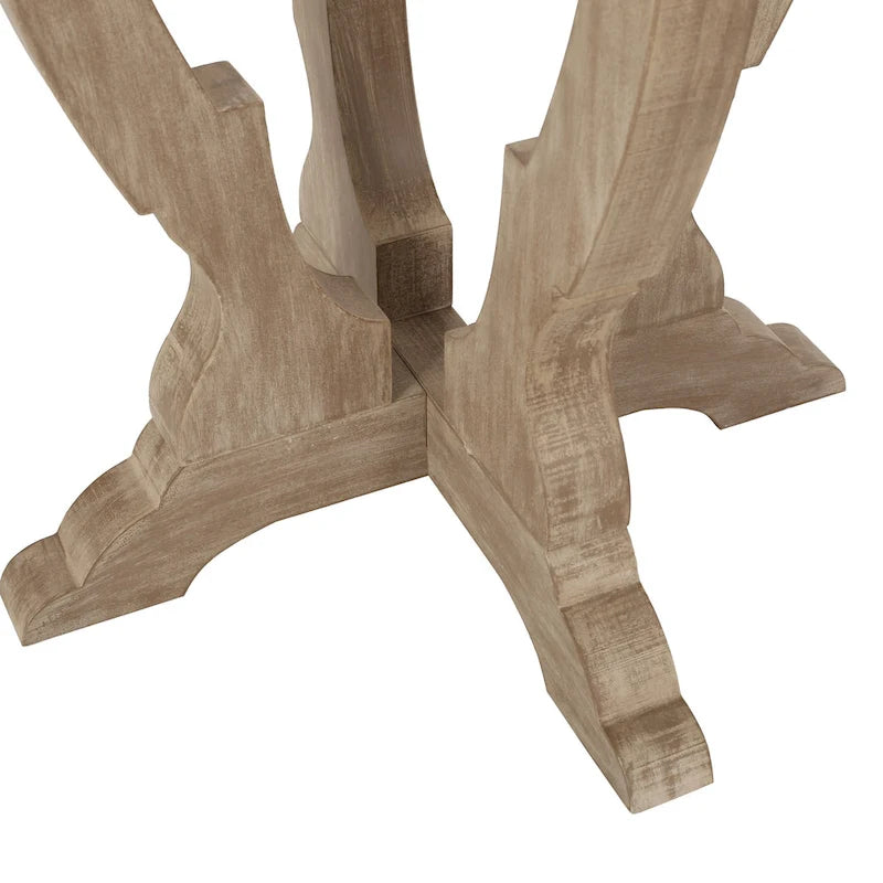 Table d'appoint ronde Purdin French Country par Christopher Knight Home
