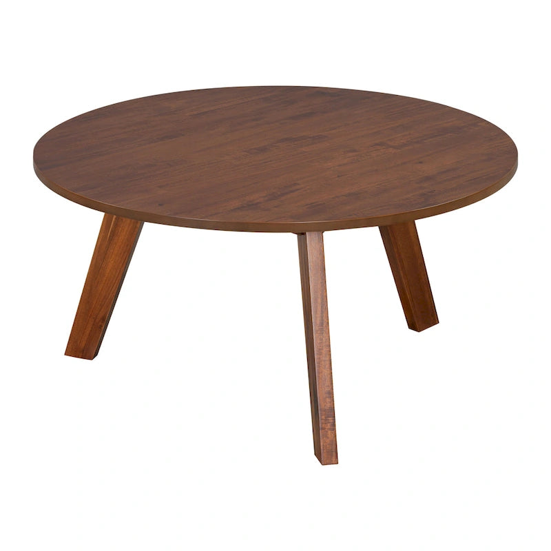 Table basse ronde en bois d'acacia Canton par Christopher Knight Home