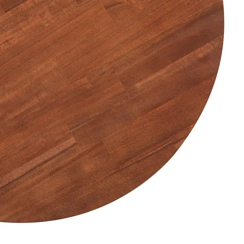Table basse ronde en bois d'acacia Canton par Christopher Knight Home