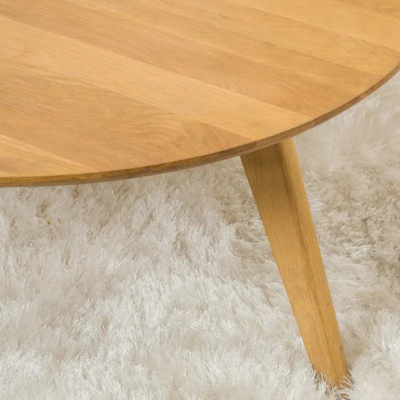 Table basse ronde en bois d'acacia Canton par Christopher Knight Home