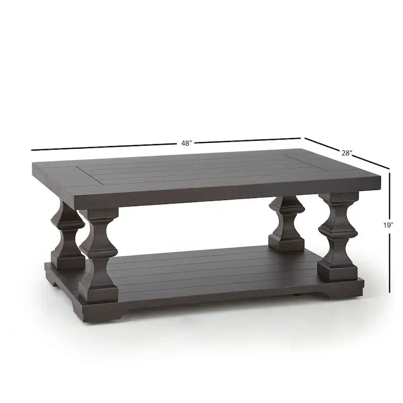 Table basse Dakota Steve Silver
