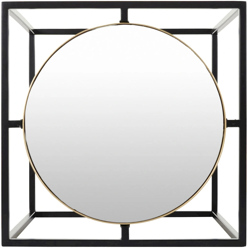 Tables d'appoint gigognes avec miroir Karley - 53,34H x 53,34L x 53,34P cm, 48,26H x 48,26L x 48,26P cm