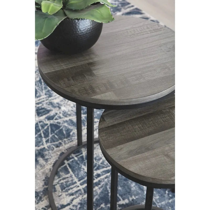 Signature Design by Ashley Ridgerun - Ensemble de 2 tables d'appoint