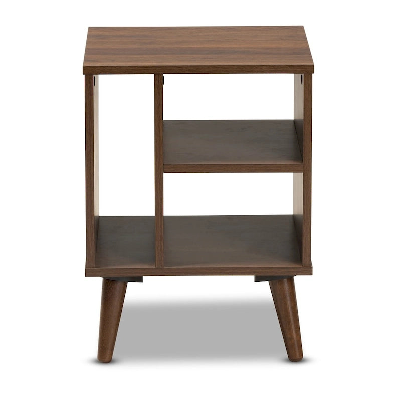 Table d'appoint moderne en noyer Carson Carrington Bankekind