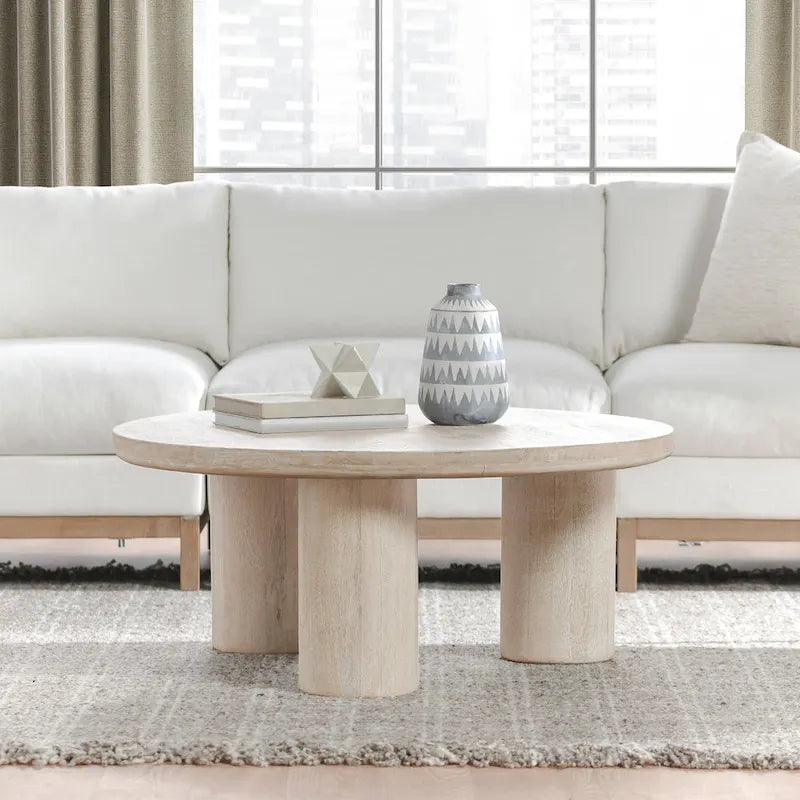 Table basse ronde Beau par Kosas Home
