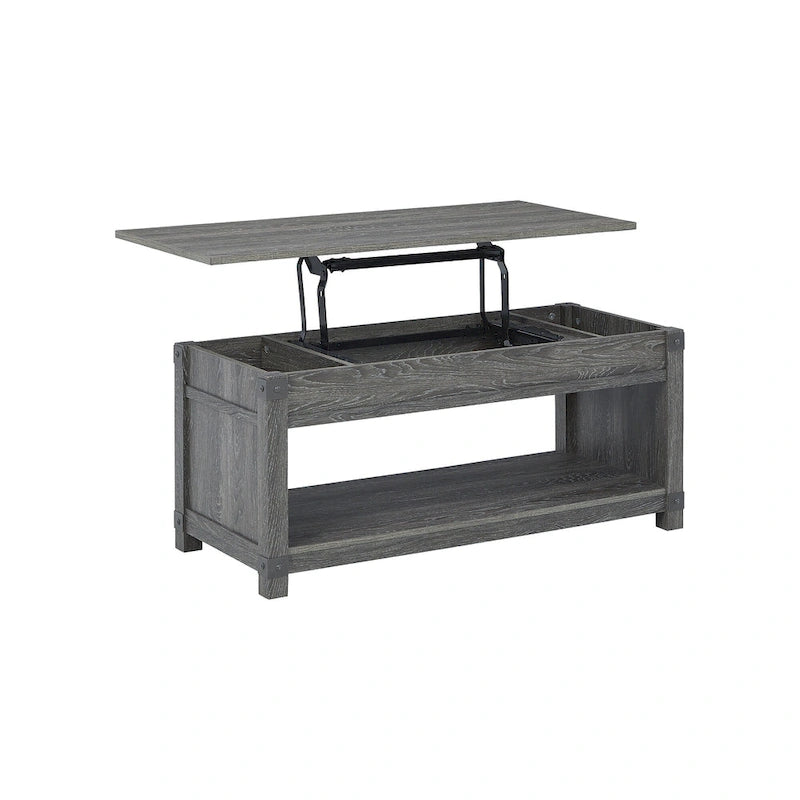Table basse relevable rectangulaire Freedan – 44L x 20P x 19H