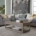 Table basse Bartlett Field taupe clair