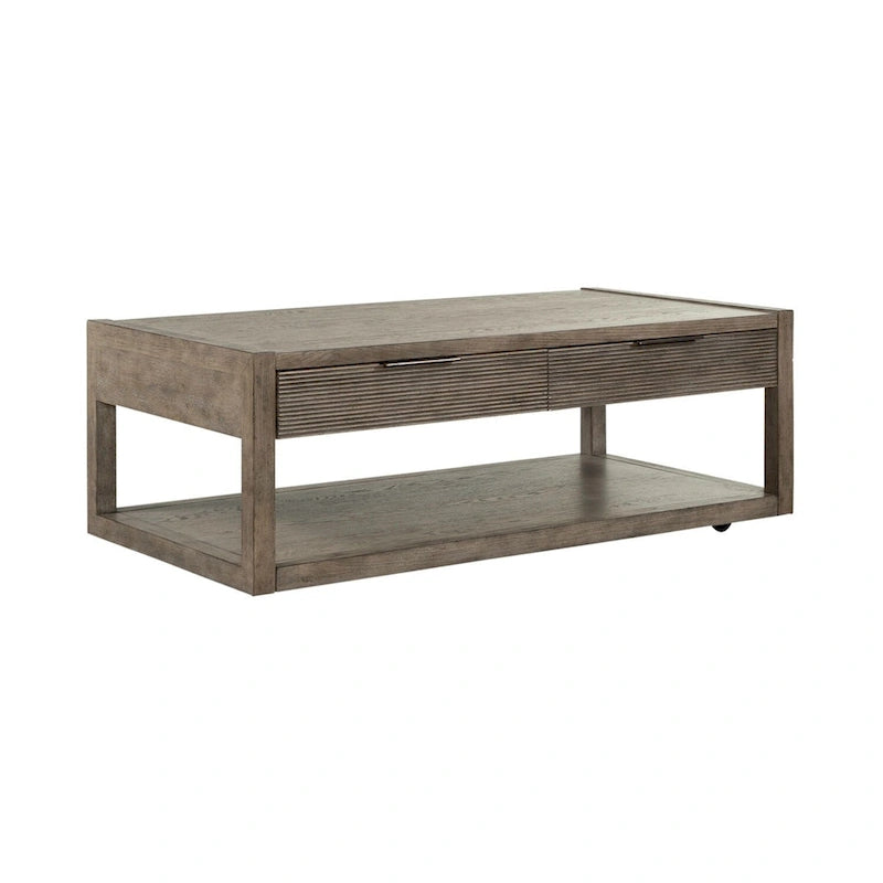 Table basse Bartlett Field taupe clair