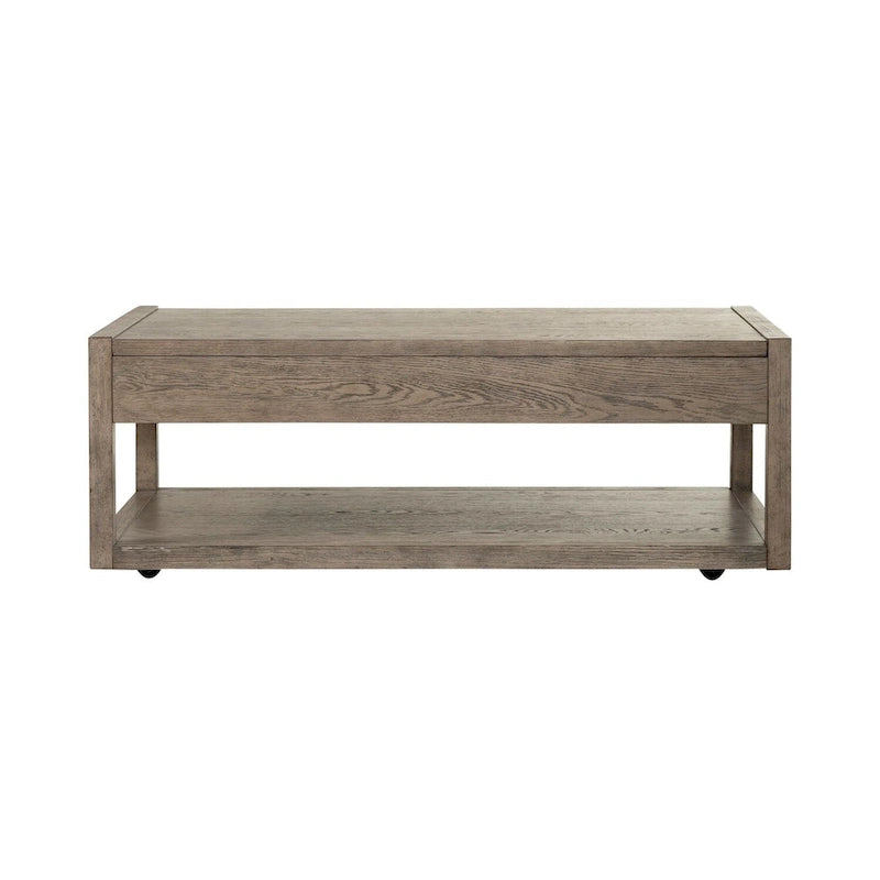 Table basse Bartlett Field taupe clair