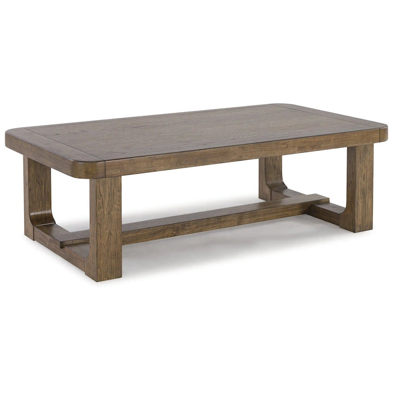 Table basse Cabalynn brun clair de Signature Design by Ashley - 56W x 30D x 17H