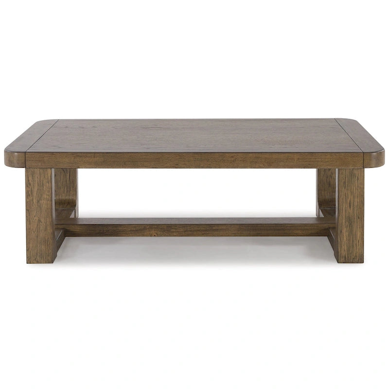 Table basse Cabalynn brun clair de Signature Design by Ashley - 56W x 30D x 17H