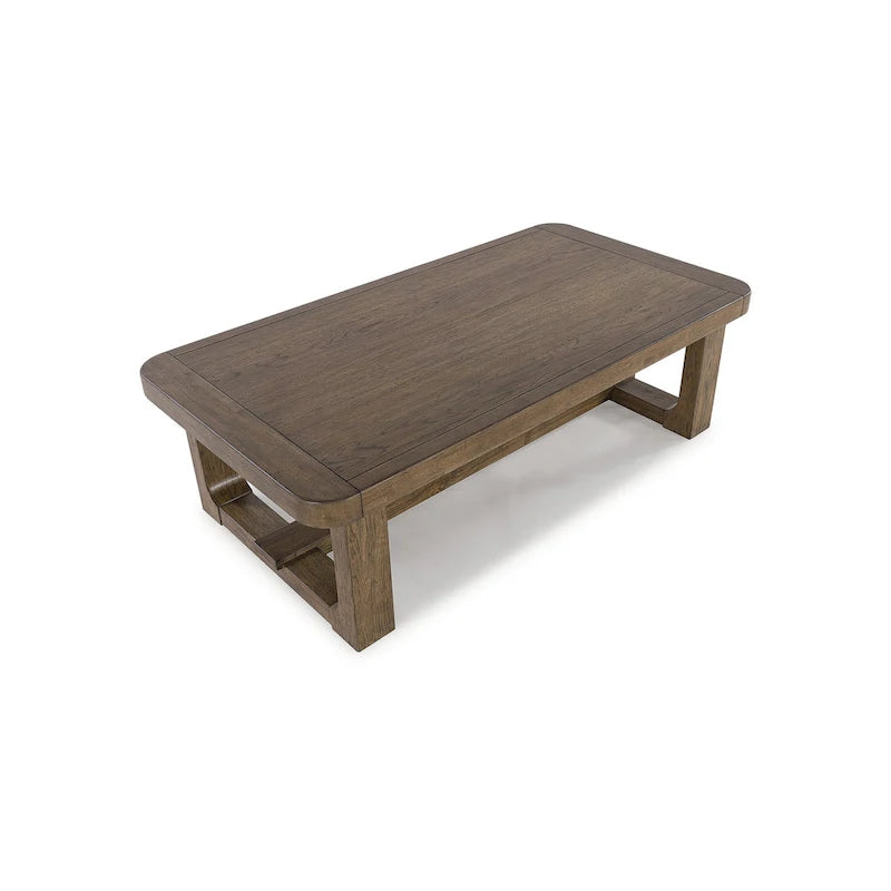 Table basse Cabalynn brun clair de Signature Design by Ashley - 56W x 30D x 17H