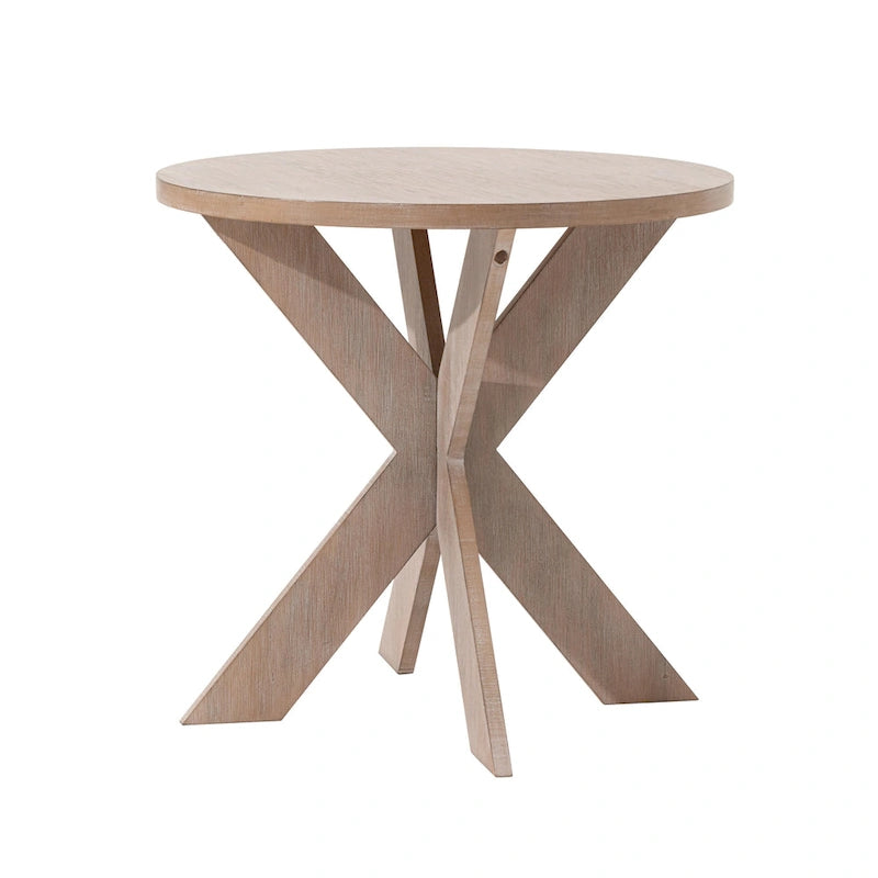 Table d'appoint de ferme à pieds croisés COZAYH