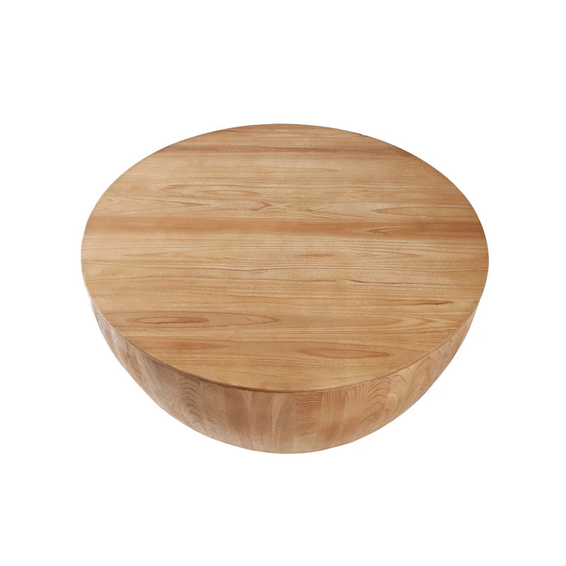 35.43Table basse en forme de seau style vintage pour salon