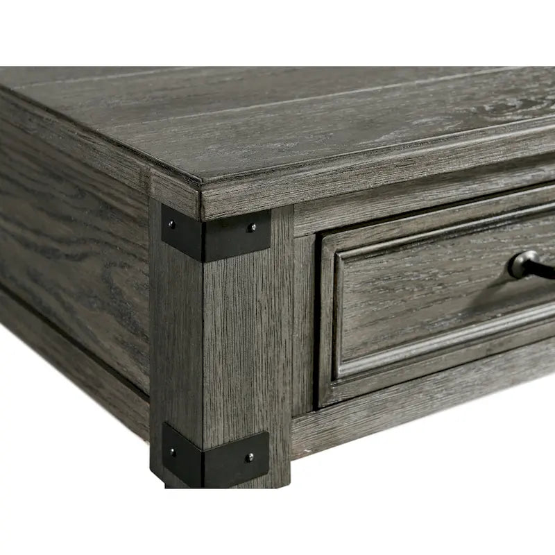 Table d'appoint Foundry Brushed Pewter