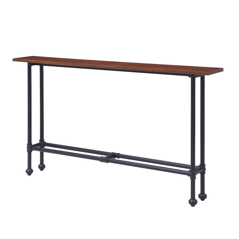 SEI Furniture Console Northrup noir/espresso