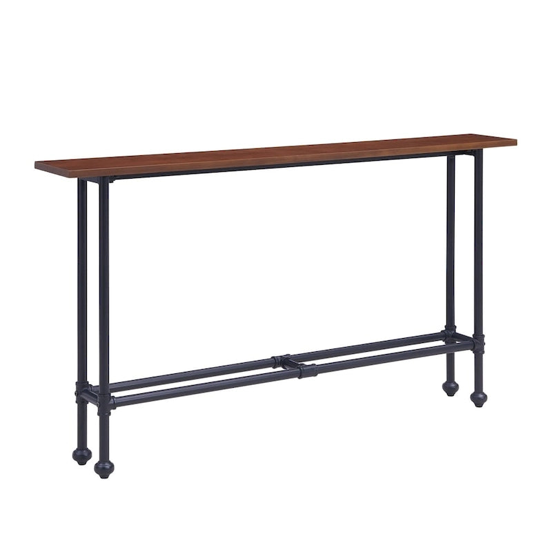 SEI Furniture Console Northrup noir/espresso