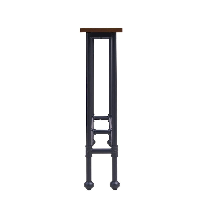 SEI Furniture Console Northrup noir/espresso