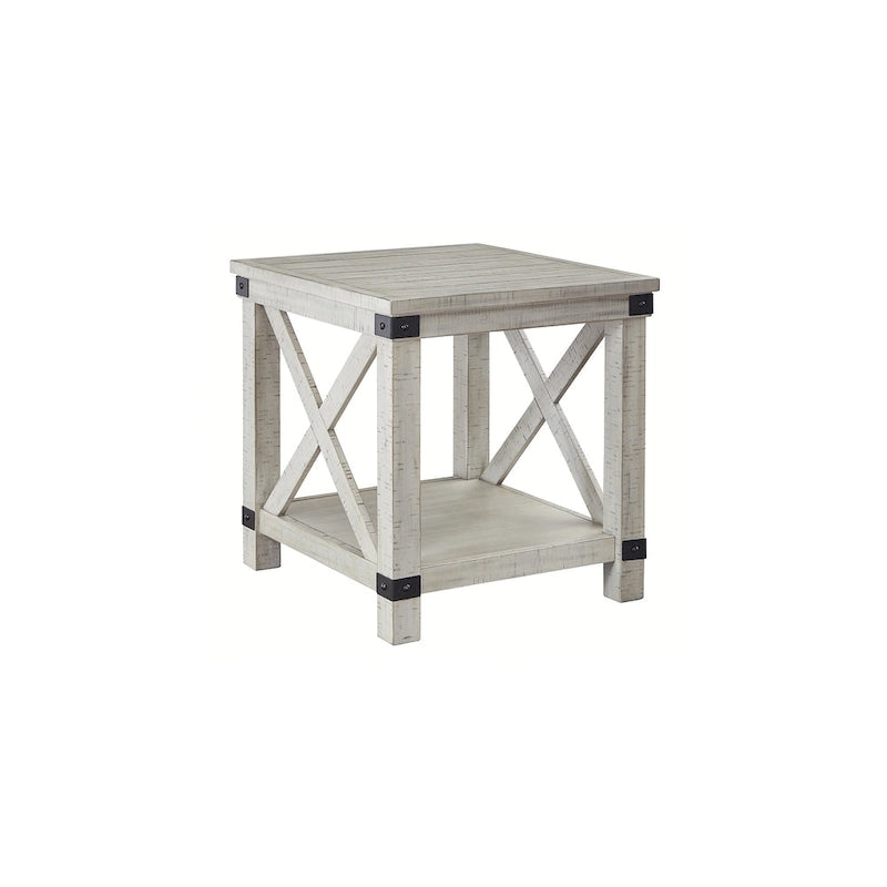 Signature Design by Ashley Table d'appoint rectangulaire Carynhurst – 24 larg. x 26 prof. x 25 haut.