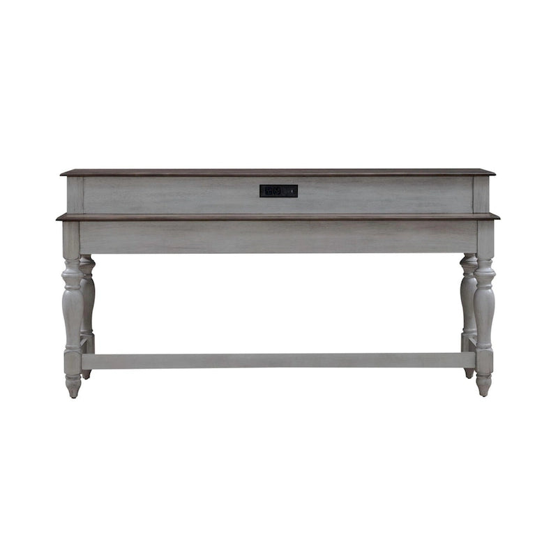 Ensemble de 4 tables consoles Ocean Isle Blanc Antique