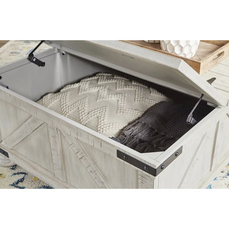 Signature Design by Ashley Carynhurst Table basse avec rangement - 36 larg. x 36 prof. x 18 haut.