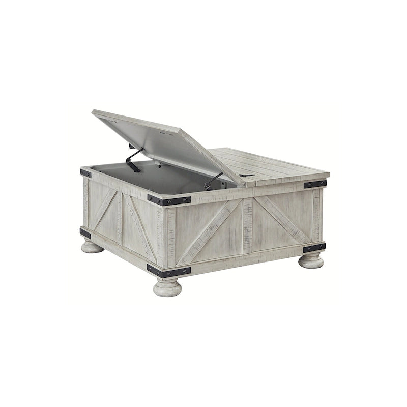 Signature Design by Ashley Carynhurst Table basse avec rangement - 36 larg. x 36 prof. x 18 haut.