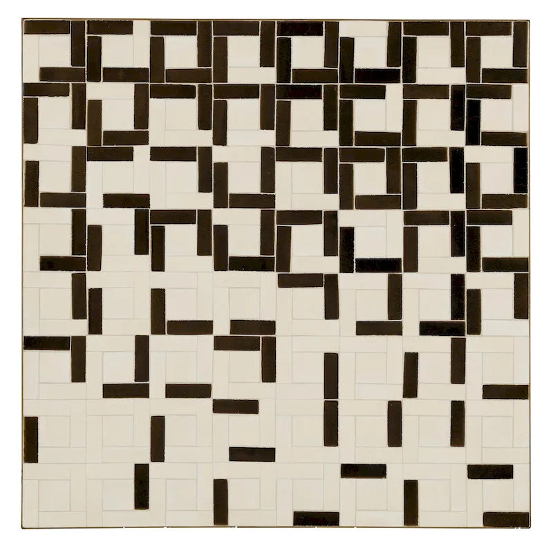 Table basse carrée Geometric II par Homestyles