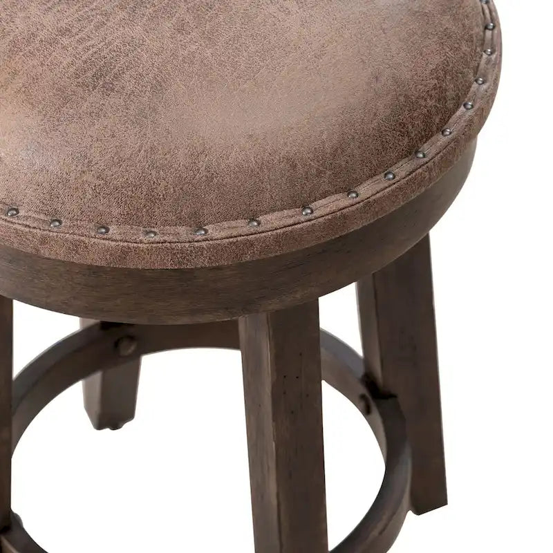 Ensemble de table console 4 pièces Paradise Valley marron selle