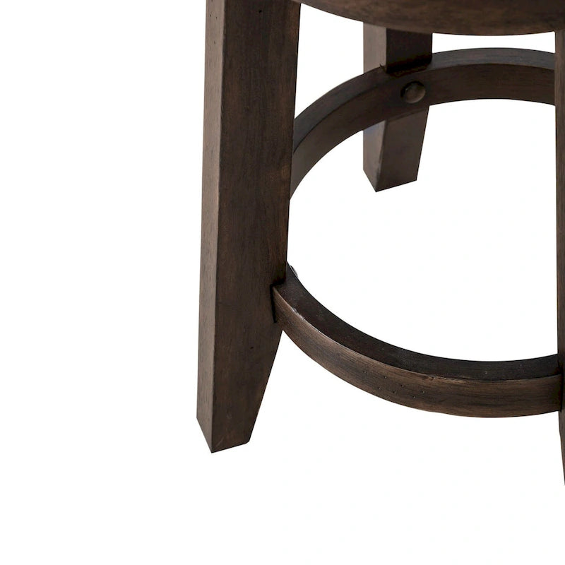 Ensemble de table console 4 pièces Paradise Valley marron selle