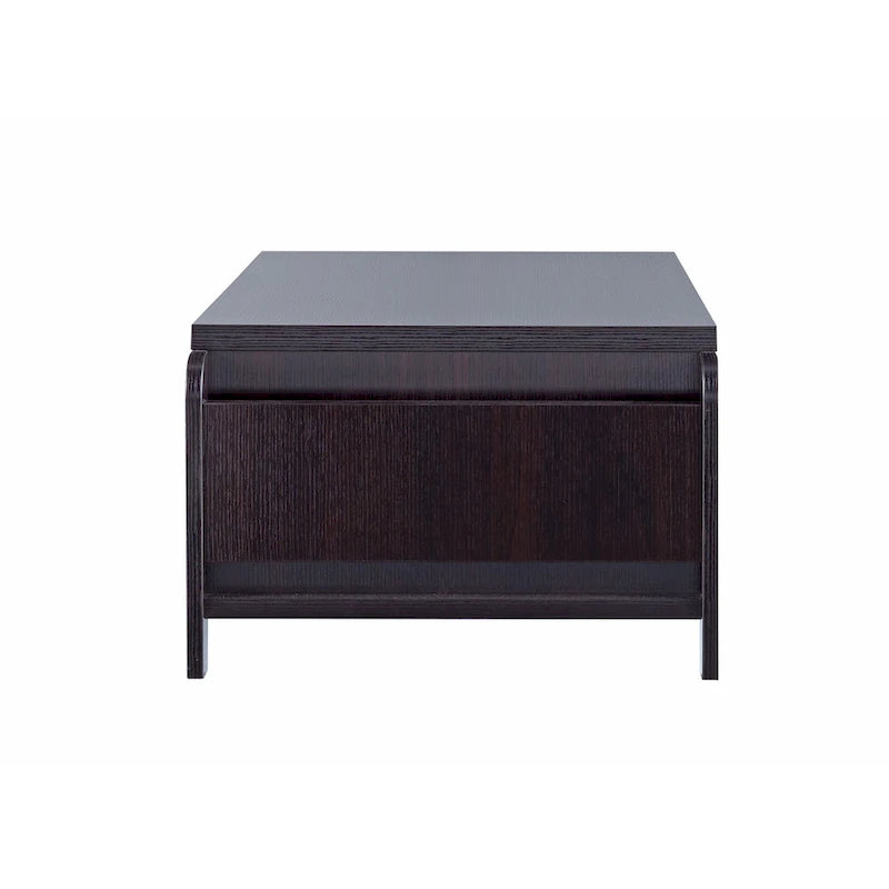 Table basse 1 étagère contemporaine marron 56 pouces Rafi par Furniture of America