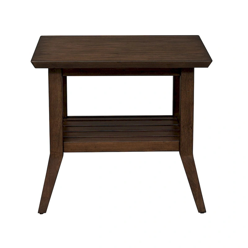 Bout de canapé rectangulaire Ventura Blvd Bronze Spice