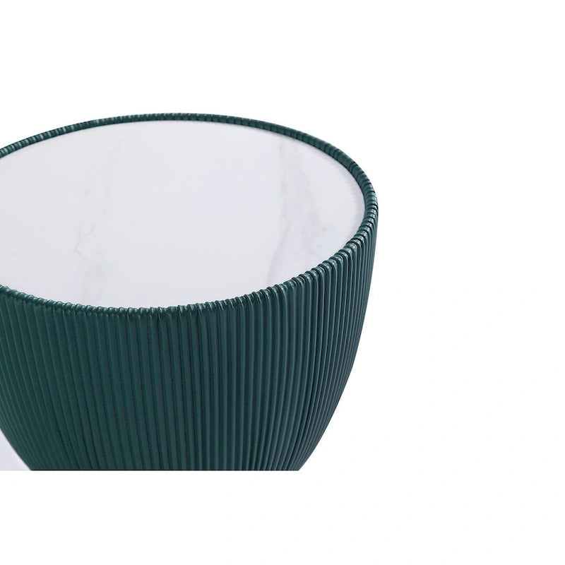 Table d'appoint rembourrée moderne Anderson 2.0 de Manhattan Comfort