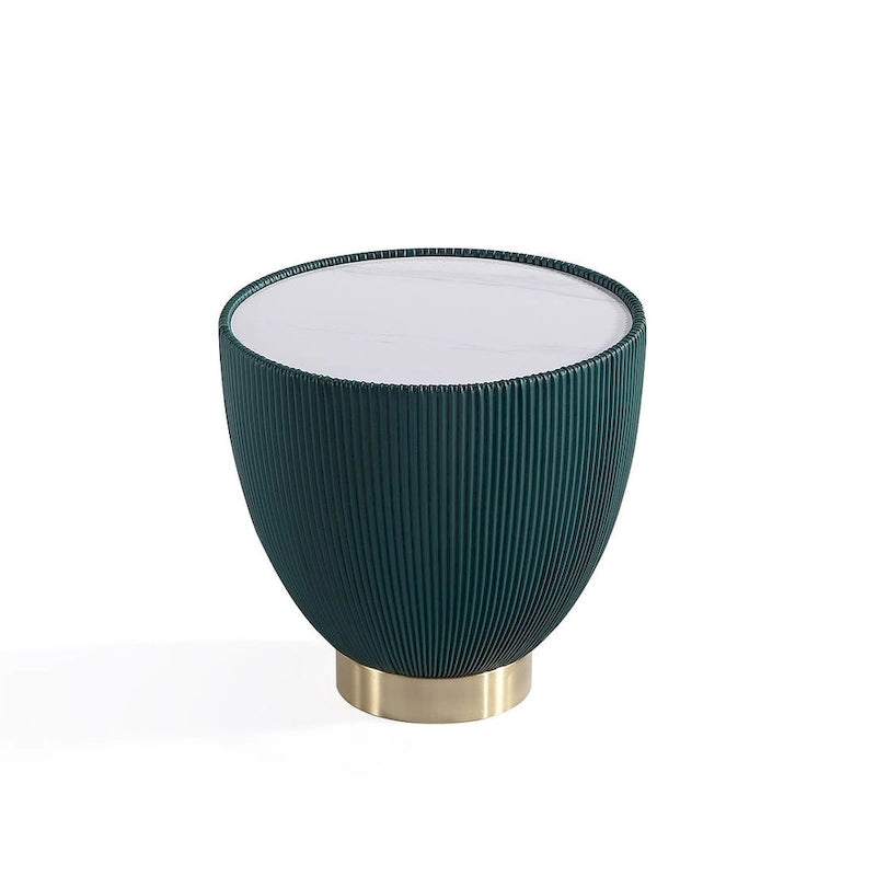 Table d'appoint rembourrée moderne Anderson 2.0 de Manhattan Comfort
