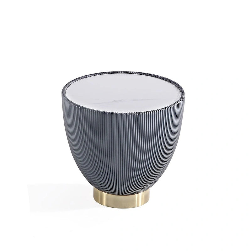 Table d'appoint rembourrée moderne Anderson 2.0 de Manhattan Comfort