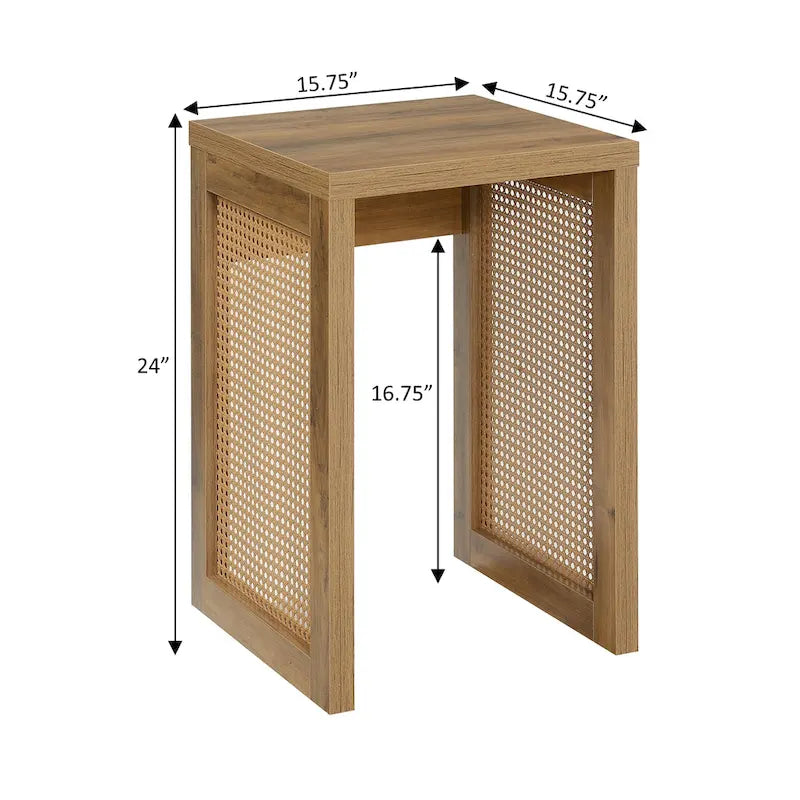 Table d'appoint tressée Northfield de Convenience Concepts