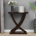 Convenience Concepts Table console Newport à croisillons