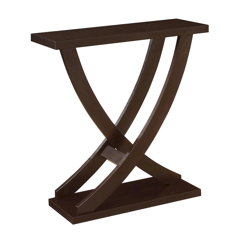 Convenience Concepts Table console Newport à croisillons