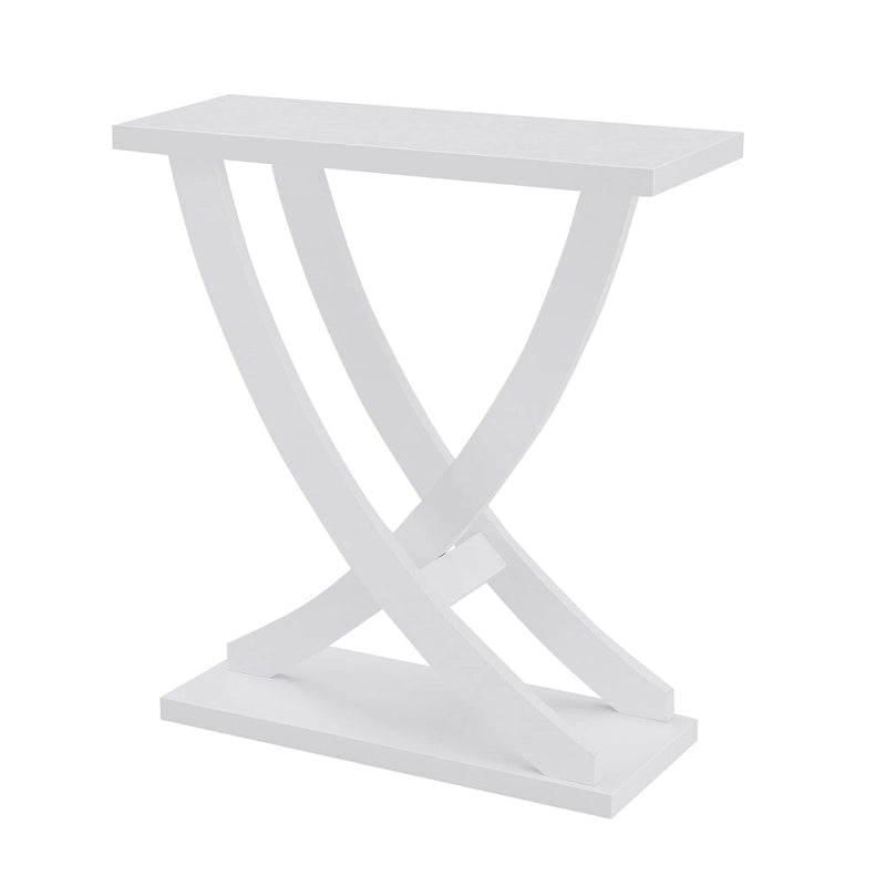 Convenience Concepts Table console Newport à croisillons