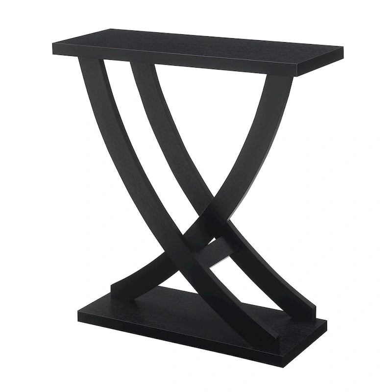Convenience Concepts Table console Newport à croisillons