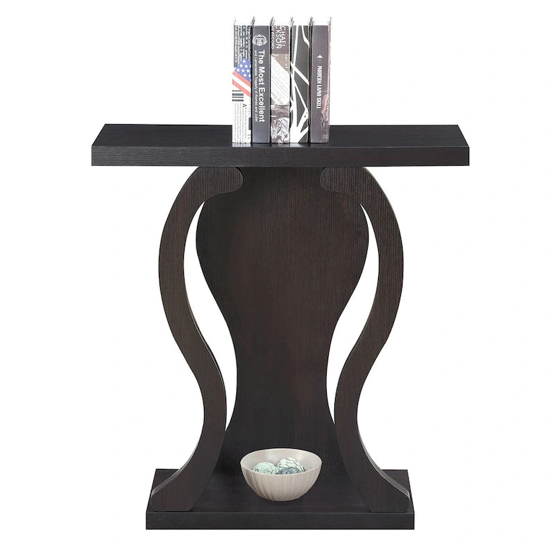 Table console avec étagère Newport Terry B de Convenience Concepts