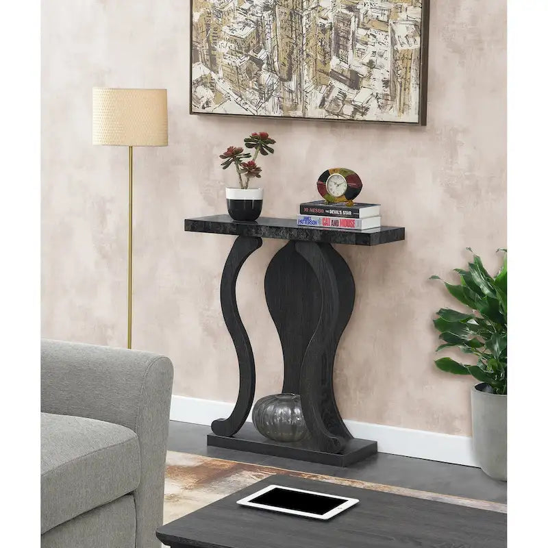 Table console avec étagère Newport Terry B de Convenience Concepts