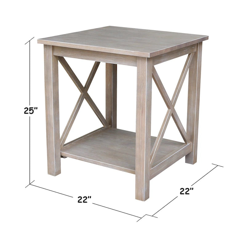 Table d'appoint Wood Hampton de International Concepts