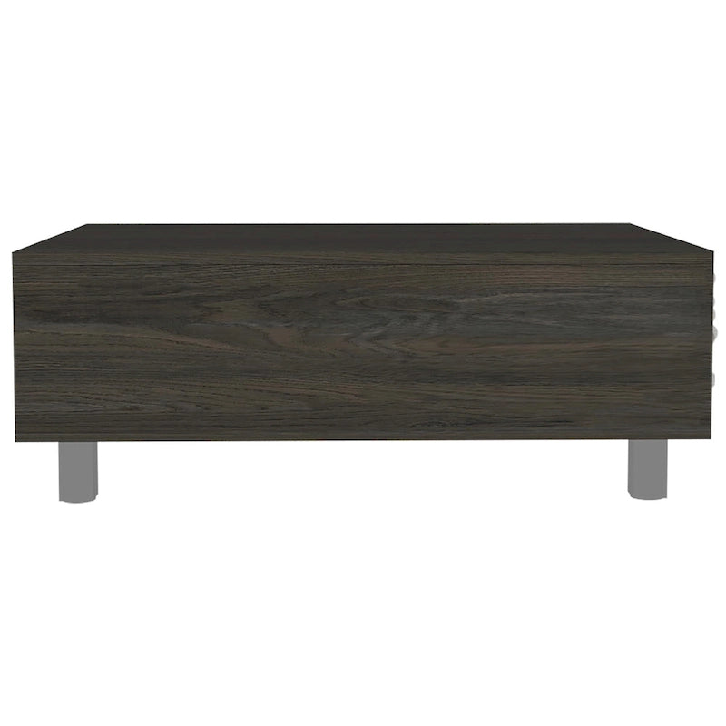 Table basse avec plateau relevable, rangement intégré et 4 pieds TUHOME Gambia