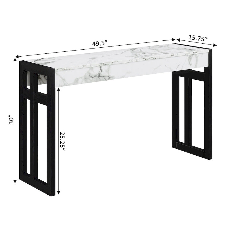 Console de table Monterey de Convenience Concepts