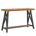 Console d'entrée Bryson Rustic X-Base pour canapé par iNSPIRE Q Classic