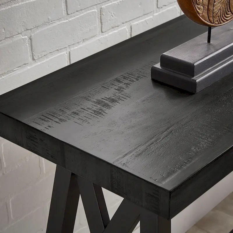Console d'entrée Bryson Rustic X-Base pour canapé par iNSPIRE Q Classic