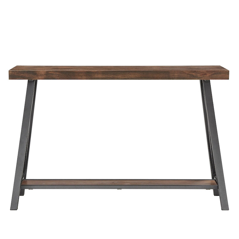 Console d'entrée Bryson Rustic X-Base pour canapé par iNSPIRE Q Classic