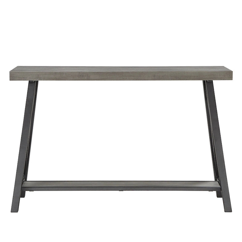 Console d'entrée Bryson Rustic X-Base pour canapé par iNSPIRE Q Classic