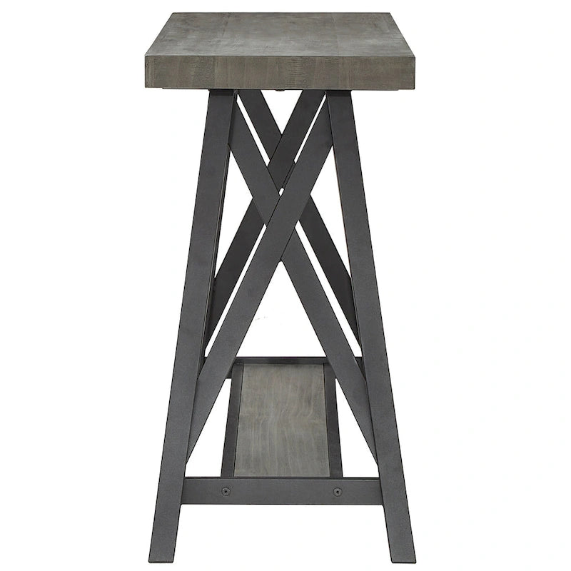 Console d'entrée Bryson Rustic X-Base pour canapé par iNSPIRE Q Classic